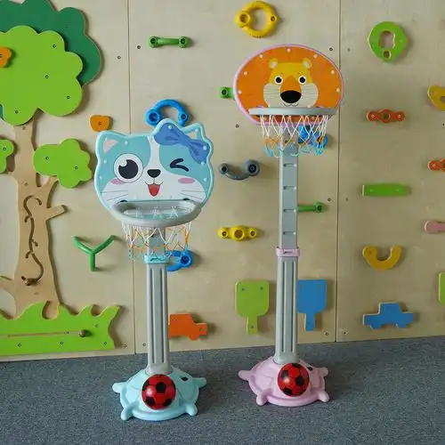 幼儿园儿童投篮篮框篮球架训练室内球架幼儿专用球类玩具