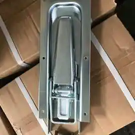 厢式货车车厢用箱扣带锁鼻锁扣货车边门搭扣带锁孔配钩子