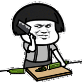 蘑菇头gif教皇gif切黄瓜gif魔性表情包gif