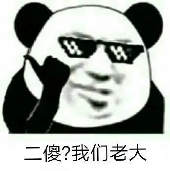 二傻?我们老大_老大_我们表情