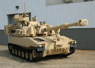 伊拉克战场上表现优异的美军m109a6自行榴弹炮