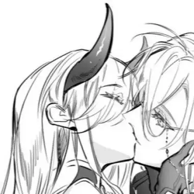 黑白情头日漫情侣头像