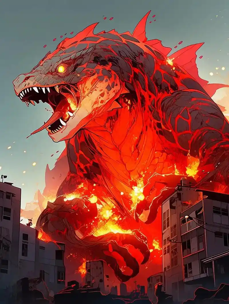 变异的怪兽#科幻 #核辐射变异动物 #核辐射 #海洋生物 - 抖音