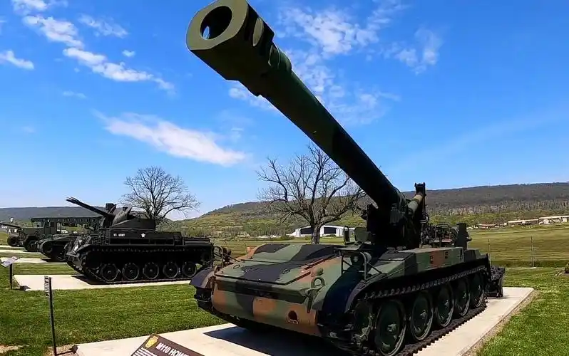 宾夕法尼亚国民警卫队军事博物馆 — m110a2型203毫米自行榴弹炮(2020