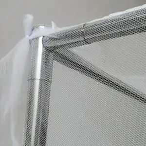 蚊帐配件三角通接头连接件折叠接头支架固定架子大全固定扣支撑杆