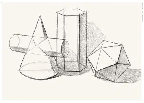 基础入门教程书石膏静物铅笔素描技法结构艺术美术绘画临摹本经典全集