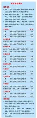 家电维修空调热水器洗衣机冰箱电视燃气灶壁挂炉集成灶电炖锅上门