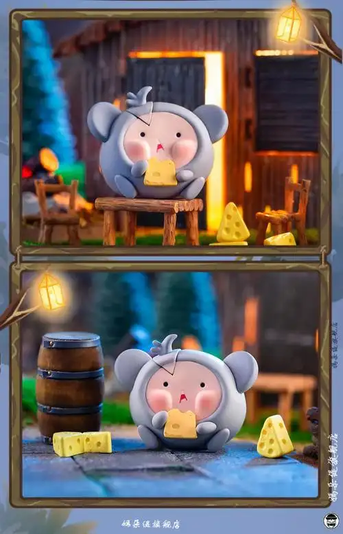 蒙特盲盒蒙特团团农场大作战系列盲盒潮玩可爱玩具公仔女卡通全新随机