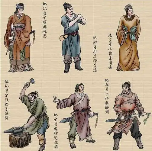 水浒传72地煞星有哪些凭实力可以排进36天罡星