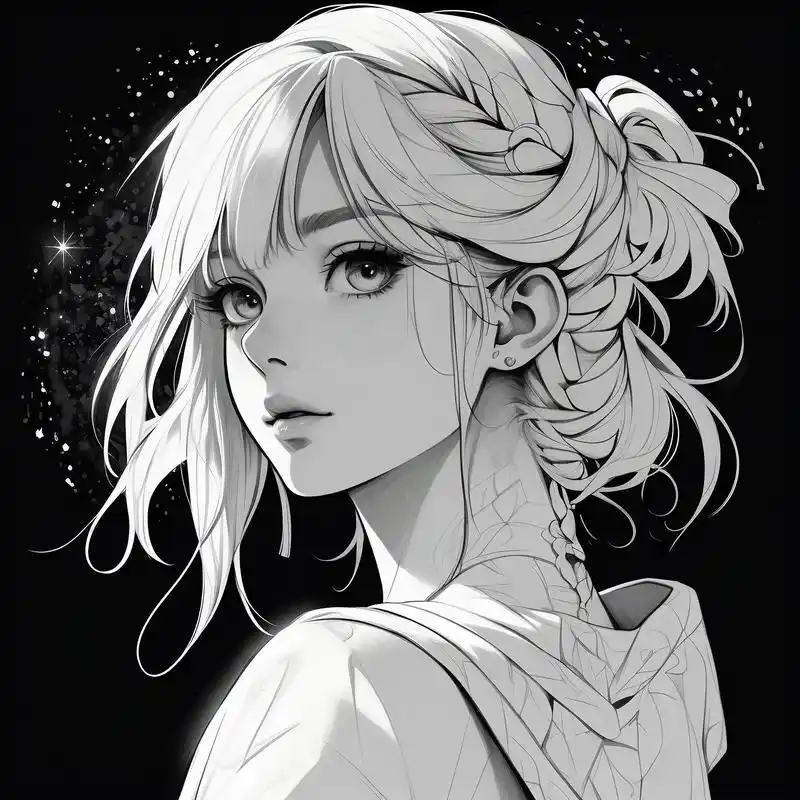 黑白素描头像,狠心绝情冷血系列92 狠心绝情冷血系列头像来啦!