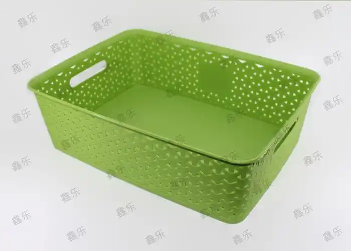 居家塑料日用品长方形收纳筐杂物篮收纳篮