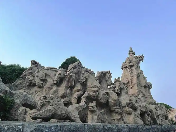 晚游元大都遗址公园