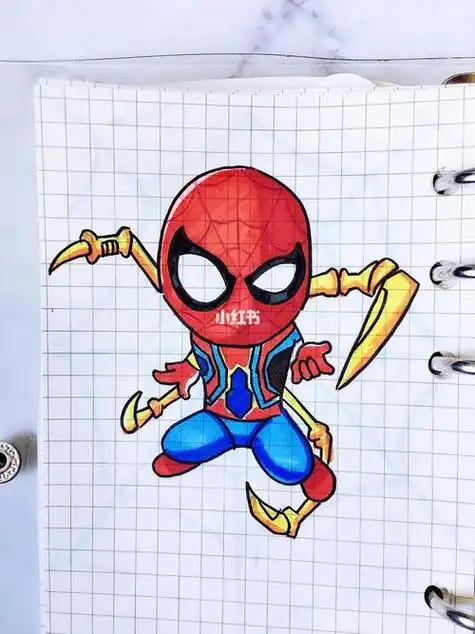 复联集体简笔画