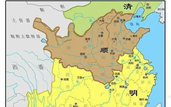 一分钟看完南明版图的变迁