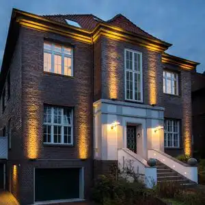 外墙灯户外别墅墙壁灯超亮一束光聚光射灯投射灯洗墙灯户外防水