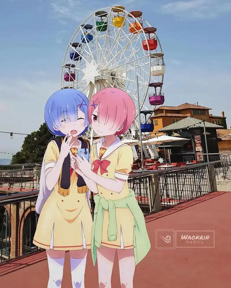 如果奇迹有颜色 那一定会是蓝色!#二点五次元 #二次元壁纸 - 抖音