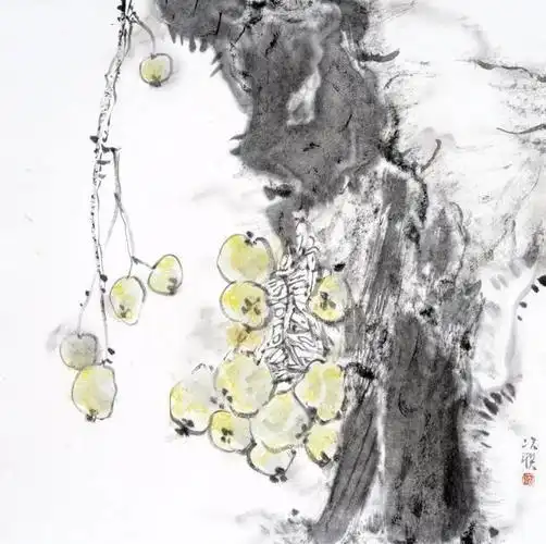 广东省中国画学会理事何次联国画花鸟画作品欣赏