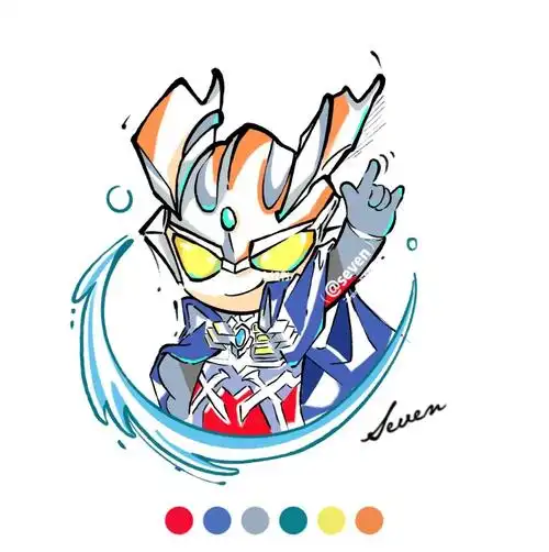 赛罗奥特曼  #奥特曼纹身  #卡通纹身  #乌鲁木齐纹身  #新疆纹身