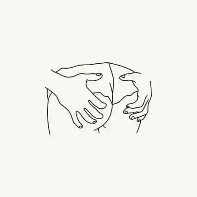 画女人身体超污简笔画