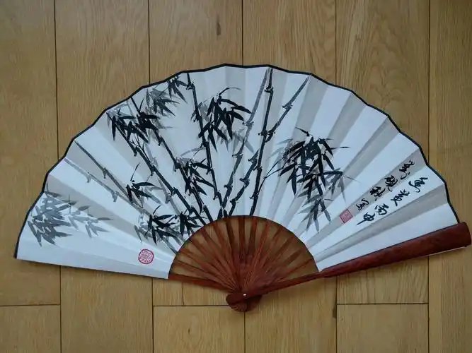 清·郑燮《竹石》(正面绘画)