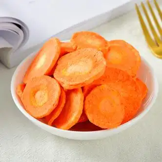 德祥隆萝卜胡萝卜脆片蔬果干蔬菜干即食零食果蔬脆儿童零食500g 胡