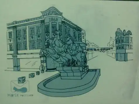 我心中的温州简笔画