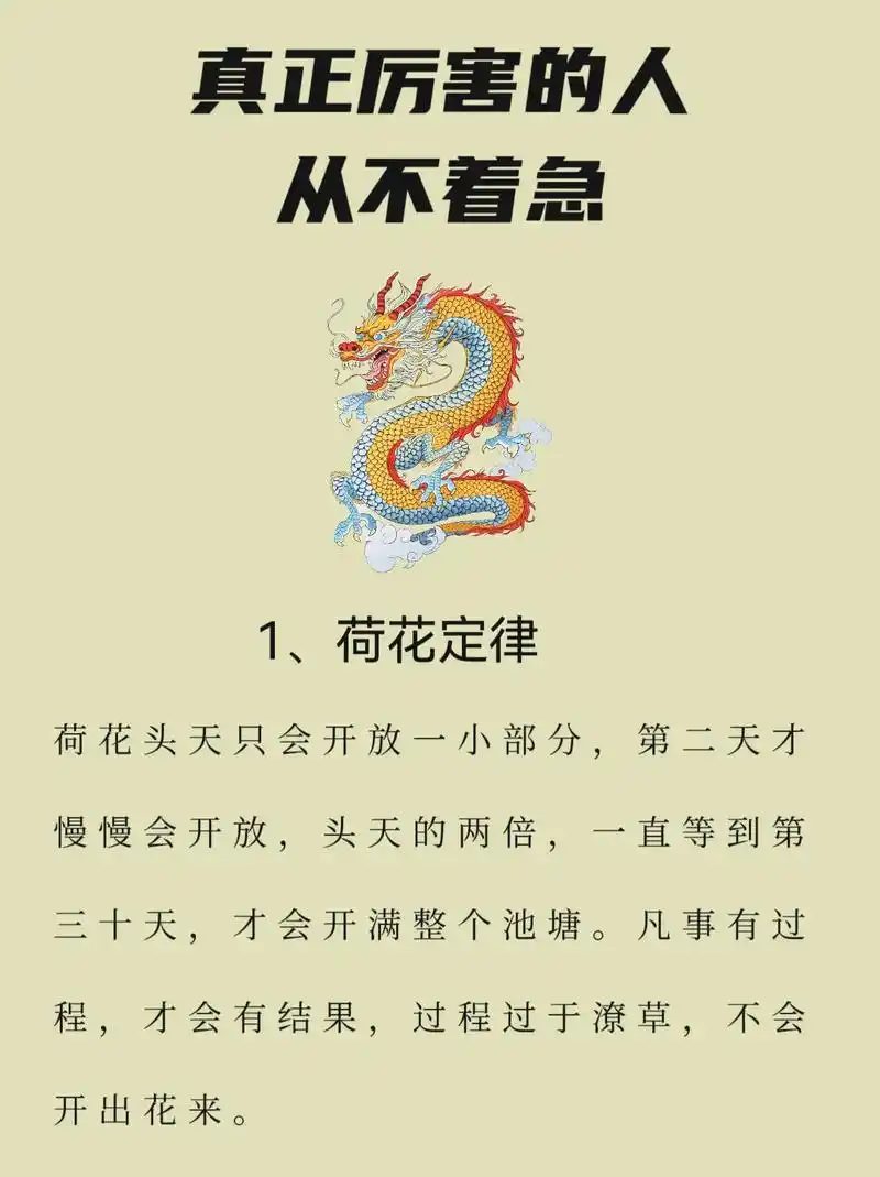 真正厉害的人,从来不着急!成为厉害的人不能着急,享受过程注重 - 抖音