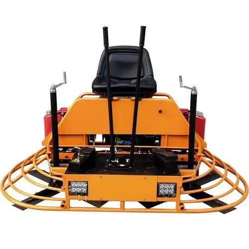 双盘座驾整平抹光双盘磨平座驾抹光机