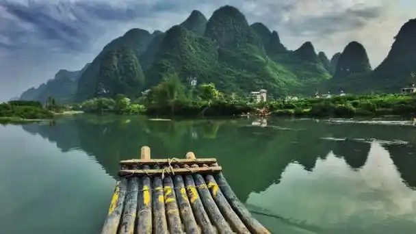 广西桂林遇龙河风景