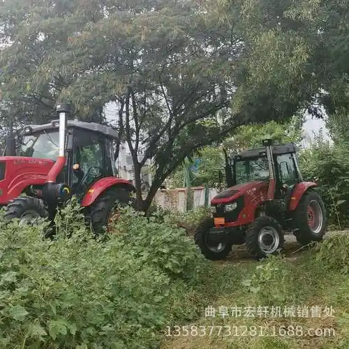 洛阳万年红1804拖拉机 td桥东方红发动机 三组液压多路阀液压助力