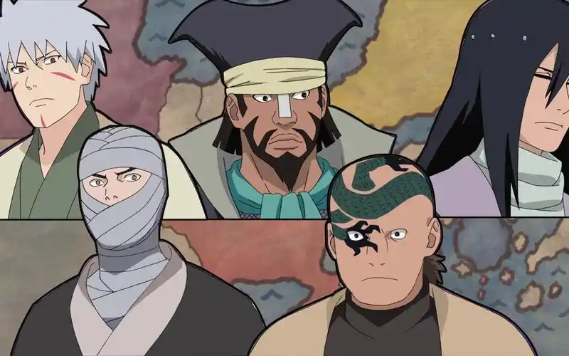 历代五影的传说,渐清的水,倔强的风