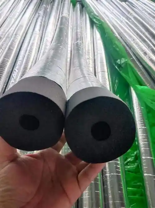 一米25*20铝箔橡塑管多少钱一米 铝箔橡塑保温管的优点有保温性能良好