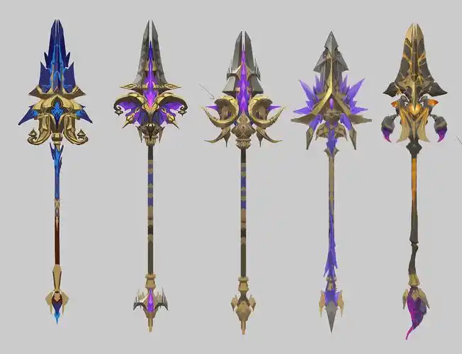 武器设定|插画|游戏原画|taian_10 - 原创作品 - 站酷 (zcool)