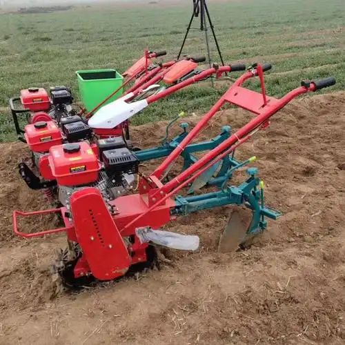 从简耕地机器翻地机新款链轨微耕机汽油柴油开沟机多功能开沟松土施肥