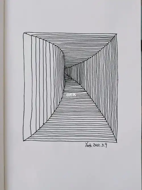 控笔练习之隧道