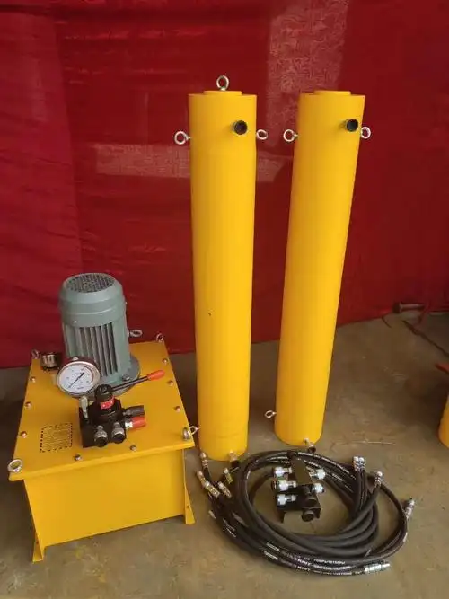 如何解决dyg100-400电动液压千斤顶漏油