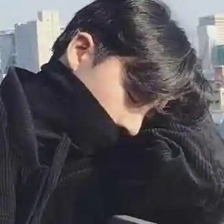 男生头像冷酷帅气侧脸