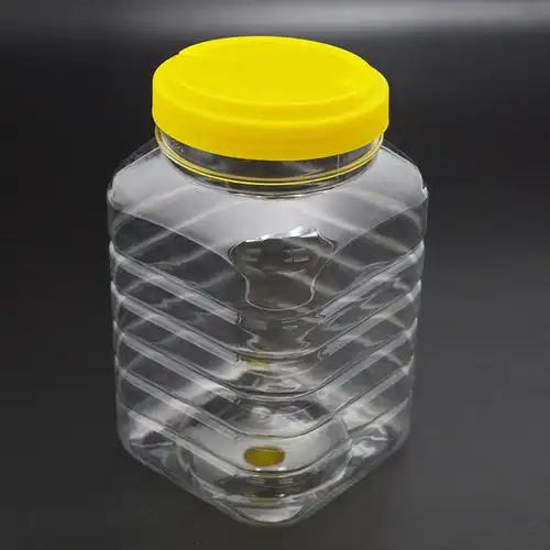 湖南厂家直销5斤装蜂蜜瓶 常德蜂蜜瓶塑料 pet塑料瓶 可定制