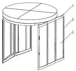 自动旋转门(中轴可移动外壁可打开)-爱企查