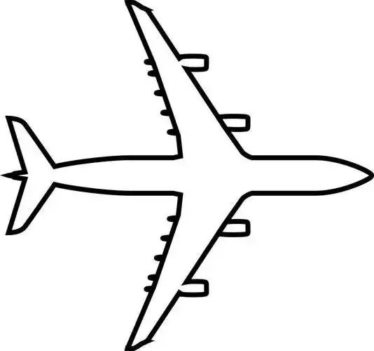 简笔画飞机 简笔画飞机的画法