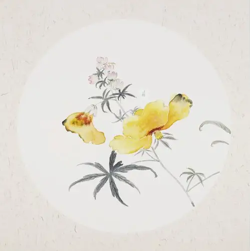 国画没骨小品作品欣赏