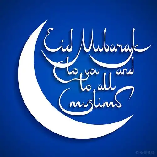 问候,卡,穆斯林,宗教节日_高清图片_全景视觉