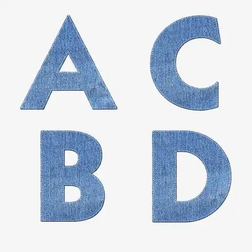 关键词 : 布料,布,牛仔,牛仔面料,牛仔布料,字母,英文,牛仔布,abcd