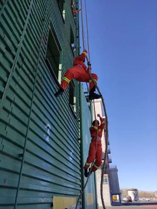 练兵先练将——新疆消防救援总队新训大队组织全体带训骨干开展九项