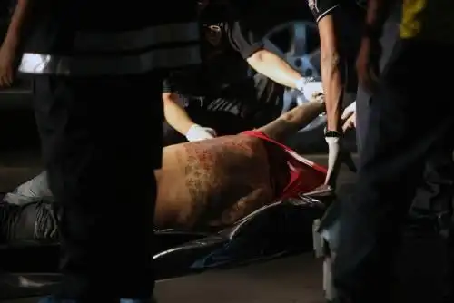 大马发生冷血凶杀案华裔情侣身中多枪毙命图