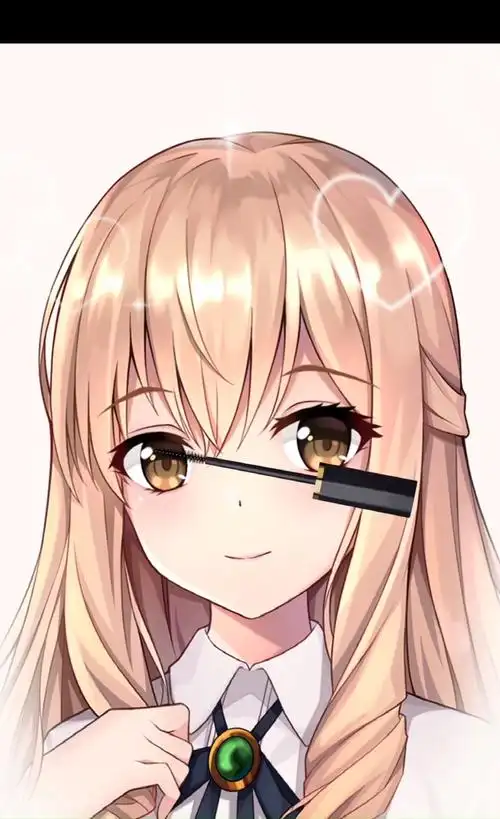 二次元  女生眼睫毛教程来啦~分分钟变成大眼睛!#闪艺#绘画教程