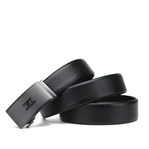 七匹狼皮带男士真皮裤带男式腰带自动扣牛皮正品商务男士休闲百搭