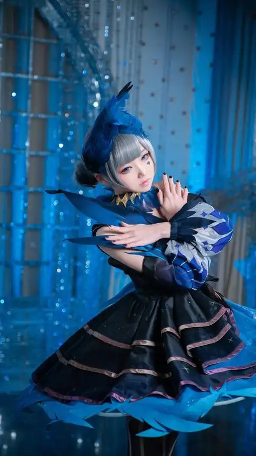 cos王者荣耀小乔黑天鹅之梦cos正片楚楚子