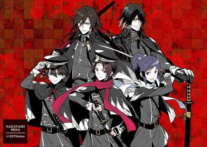 刀剑乱舞 新选组刀剑 长曾祢虎彻 和泉守兼定 堀川国广 加州清光 大和