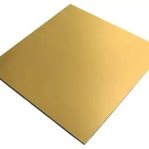 金色拉丝铝板